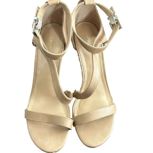 483- Express Strappy heels - Picture 1 of 6